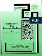 Guidance for Fasting Muslims