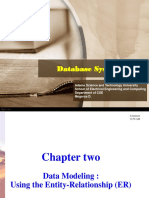 Chapter 2 Data Modeling Using The Entity-Relationship