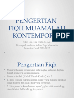 Pengertian Fiqh Muamalah