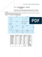 BCN 3611C - Construction Estimating I - Assignment 6 (20 Points)