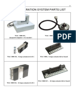 WAC Operation System Parts List