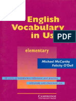 1 - English Vocabulary in Use Elementary