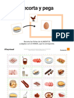 Alimentos de Donde Proceden, Ejercicios