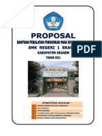 Proposal Bantuan Peralatan Tahun 2021 - Smk n 1 Sragen