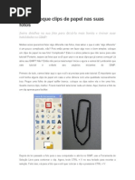 TUTORIAL GIMP Coloque Clips de Papel Nas Suas Fotos