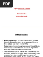 SENSOR in Robotics