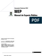Documento Preliminar 2012 MEP Manual de