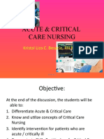 Acute & Critical 2