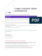 Paraphilia, Family Violence, Abuse and Crisis Intervention: Paraphilias