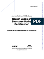 ASCE SEI 37-02 Design Loads On Structures During Construction