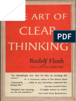 The Art of Clear Thinking - Rudolf Flesch
