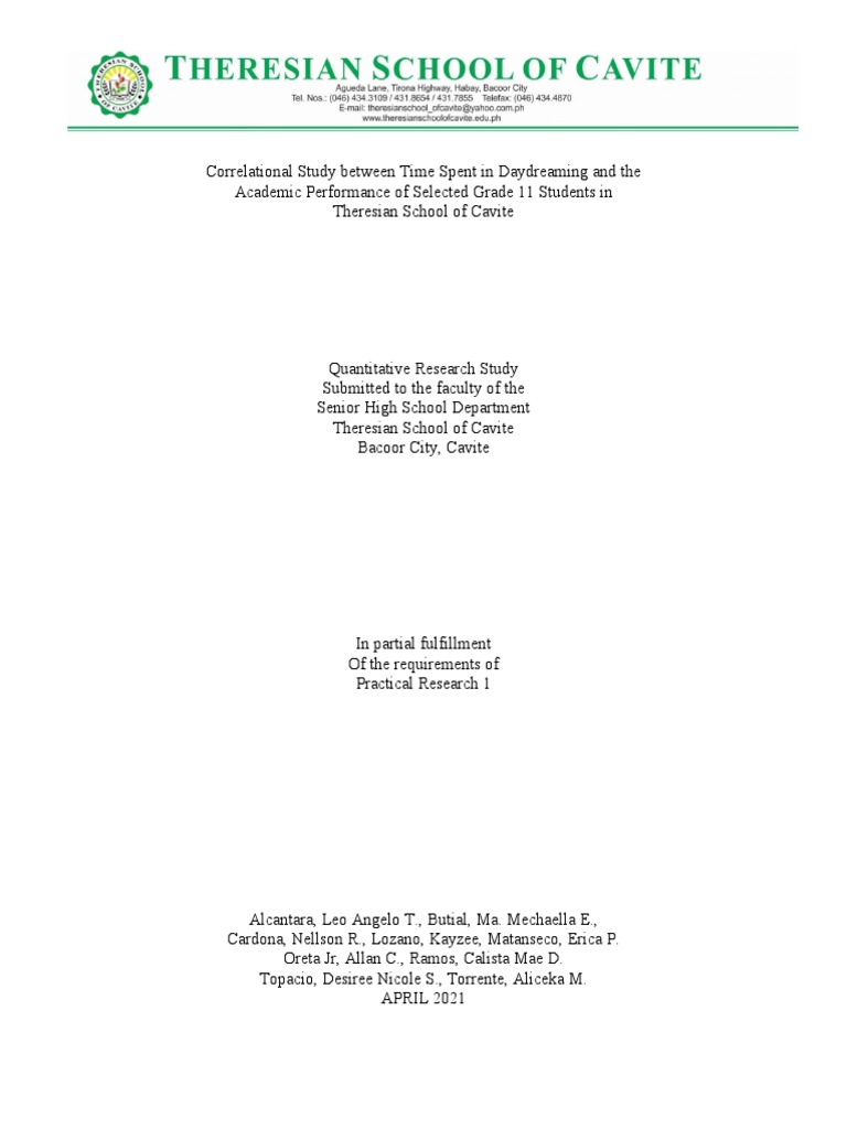 Group 3 - Quantitative Research Final | PDF | Sampling (Statistics ...