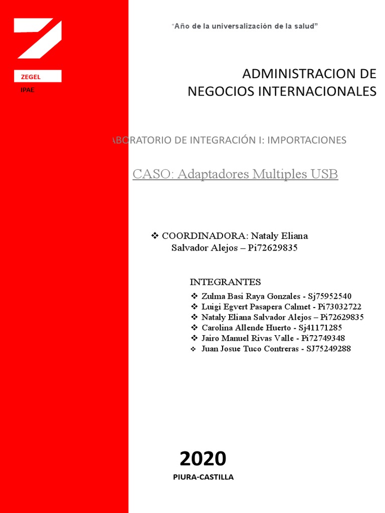 Proyecto Adaptador Usb, PDF, Business