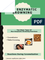 Non-Enzymatic Browning Reactions: Caramelization and Maillard Reaction