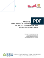 Análisis Jurídico - Valorizacion Rionegro