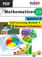 Mathematics: Self-Learning Module 4