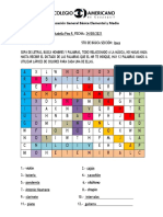 Sopa de Letras 5to de Básica