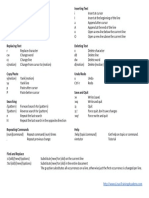 Vi Cheat Sheet