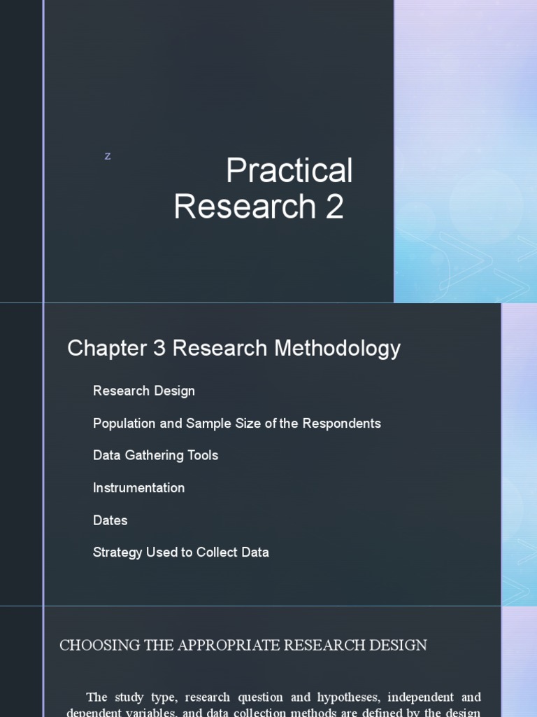 Research Methodology and Design Types | PDF | Sampling (Statistics ...