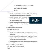 Tema Ibadah Bulanan PPGTM Jakarta Periode Tahun 2021