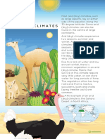 Teachstarter 153870 Poster Climate Zones Arid en Au