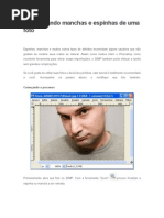 TUTORIAL Gimp Tirando Manchas e Espinhas de Uma Foto