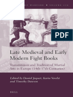 Late Medieval and Early Modern Fight Books