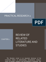 Practical Research Literature Review