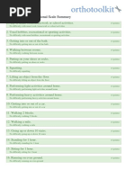 Lower Extremity Functional Scale Overview | PDF | Chess Theory | Chess