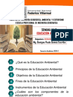 Educación ambiental en ingeniería geográfica