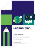 Lesson Plan: A Green Classroom