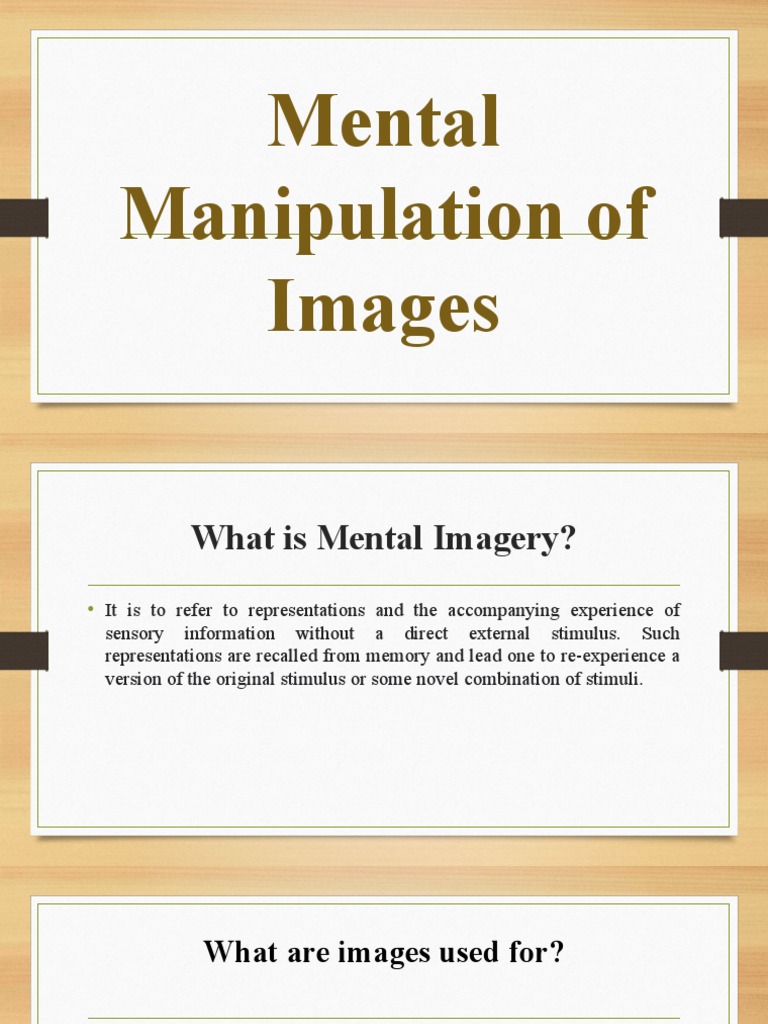 Mental Imagery and Its Applications | PDF | Career & Growth