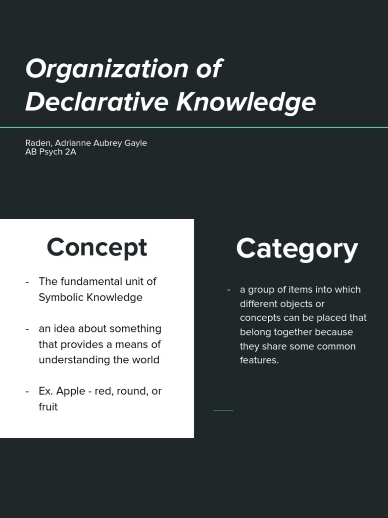 Schemas And Scripts Psychology