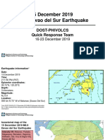 Davao Del Sur EQ QRT 2019