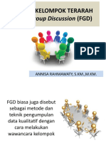 Diskusi Kelompok Terarah (FGD)