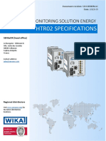 Htr02 Specifications: 24/7 Asset Monitoring Solution Energy