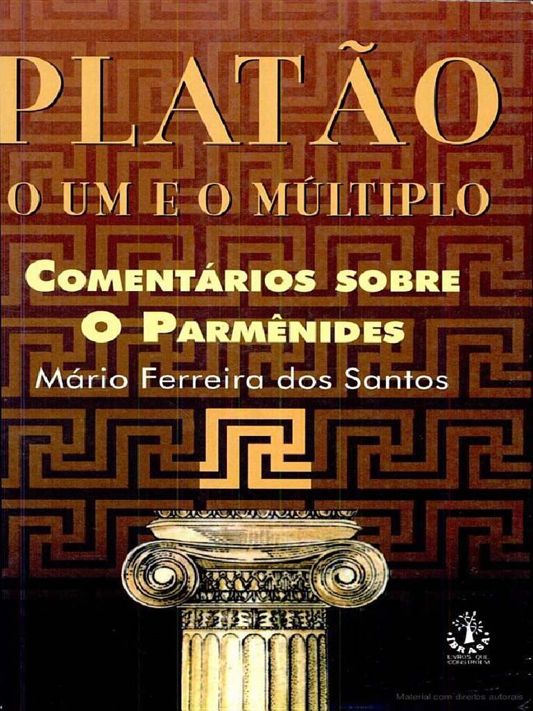 Mário Ferreira Dos Santos O Um e o Múltiplo em Platão PDF