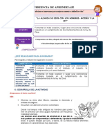 Ficha de Trabajo Religión D4