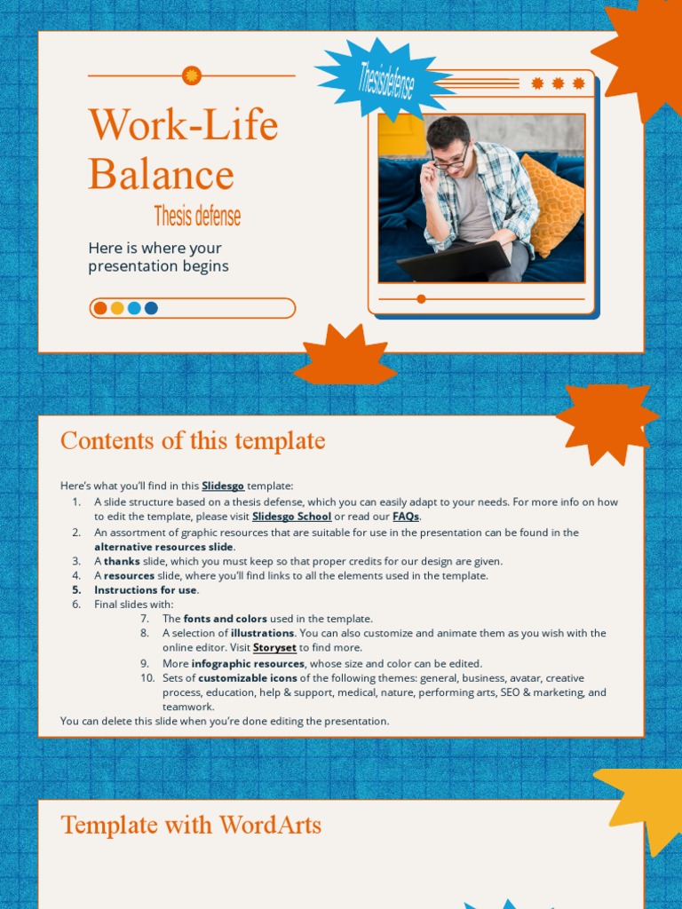 Work-Life Balance Thesis Defense by Slidesgo | PDF | Planets | Solar System