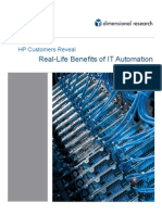 Real-Life Benefits of IT Automation: HP Customers Reveal
