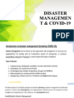 1.1.6 Disaster Management & COVID-19
