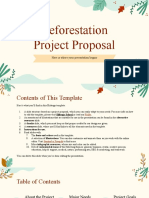 Reforestation Project Proposal _ by Slidesgo