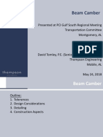 PCI Gulf South Regional Meeting Beam Camber Presentation