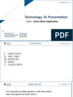 RV College of Engineering: Web Technology EL Presentation