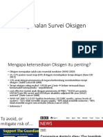 Pengenalan Survei Oksigen - Pertemuan Diseminasi 310321