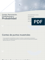 Permutación, Combinaciones, Probabilidad