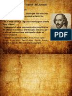 Impact On: Literature William Shakespeare