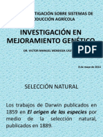 Investigación en Mejoramiento Genético: Mesa. Investigación Sobre Sistemas de Producción Agrícola