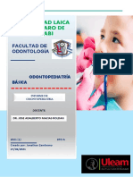 Informe Final de Odontopediatria.