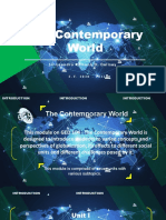 The Contemporary World: Sir Leandro Romano O. Dalisay